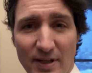 A deluded Justin Trudeau